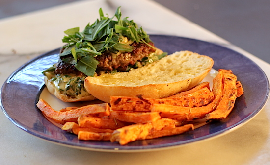 Burgers à la viande de chevreuil